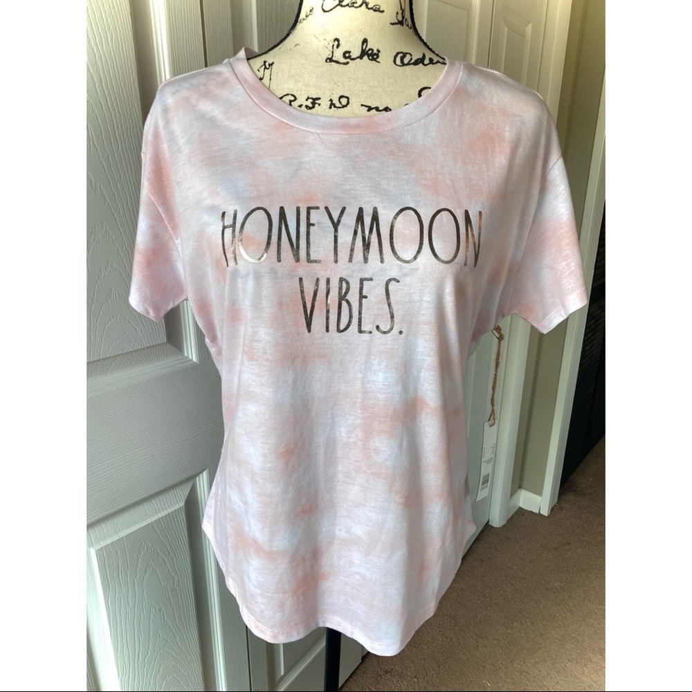 NWT Rae Dunn Tie-dye T-shirt